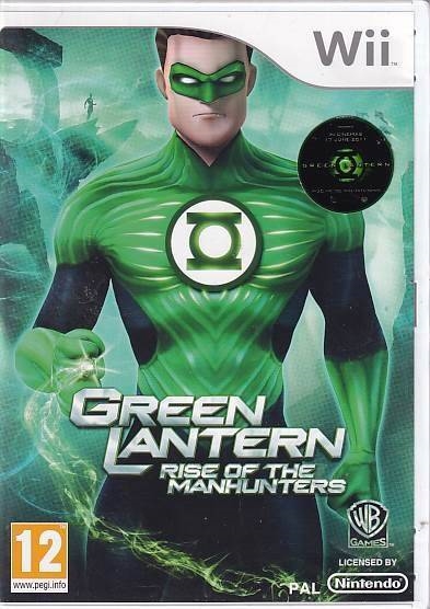 Green Lantern Rise of the Manhunters - Nintendo Wii (B Grade) (Genbrug)
